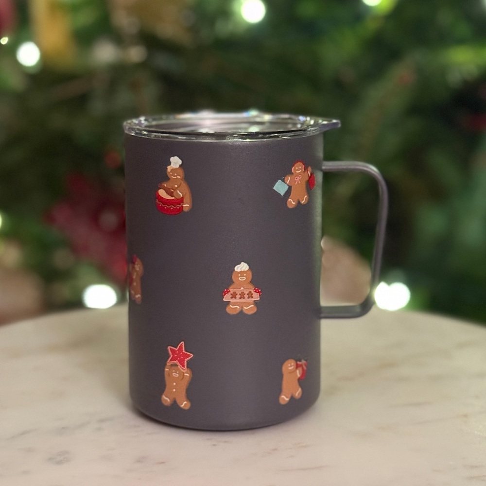 Starbucks Gingerbread Men Stainless Steel Mug - Picture 2 of 2